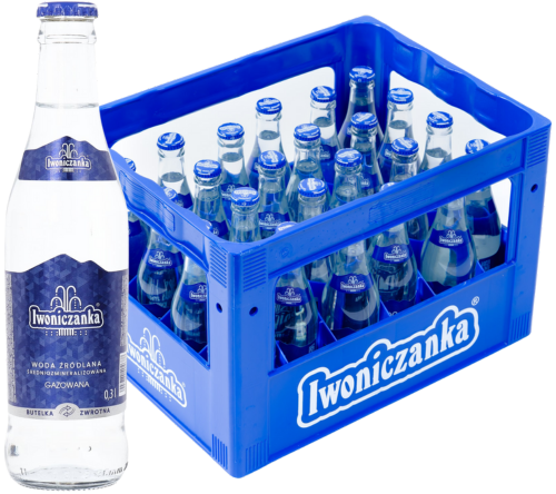Woda źródlana Iwoniczanka   gazowana